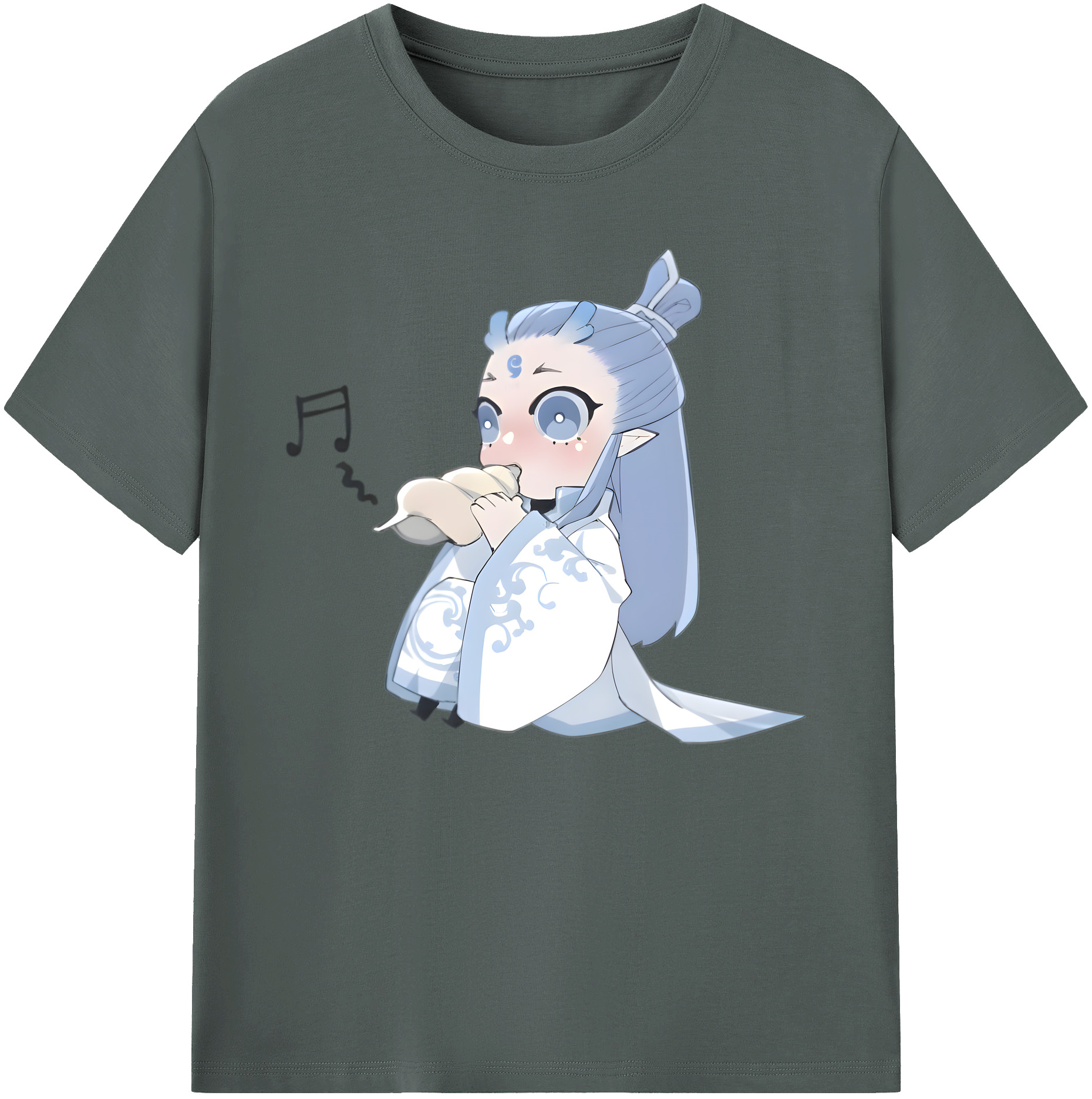 （画像用） Ne Zha 2 ナタ 魔童の大暴れ 綿100％ メンズ半袖Tシャツ｜肌触りやわらか＆通気性